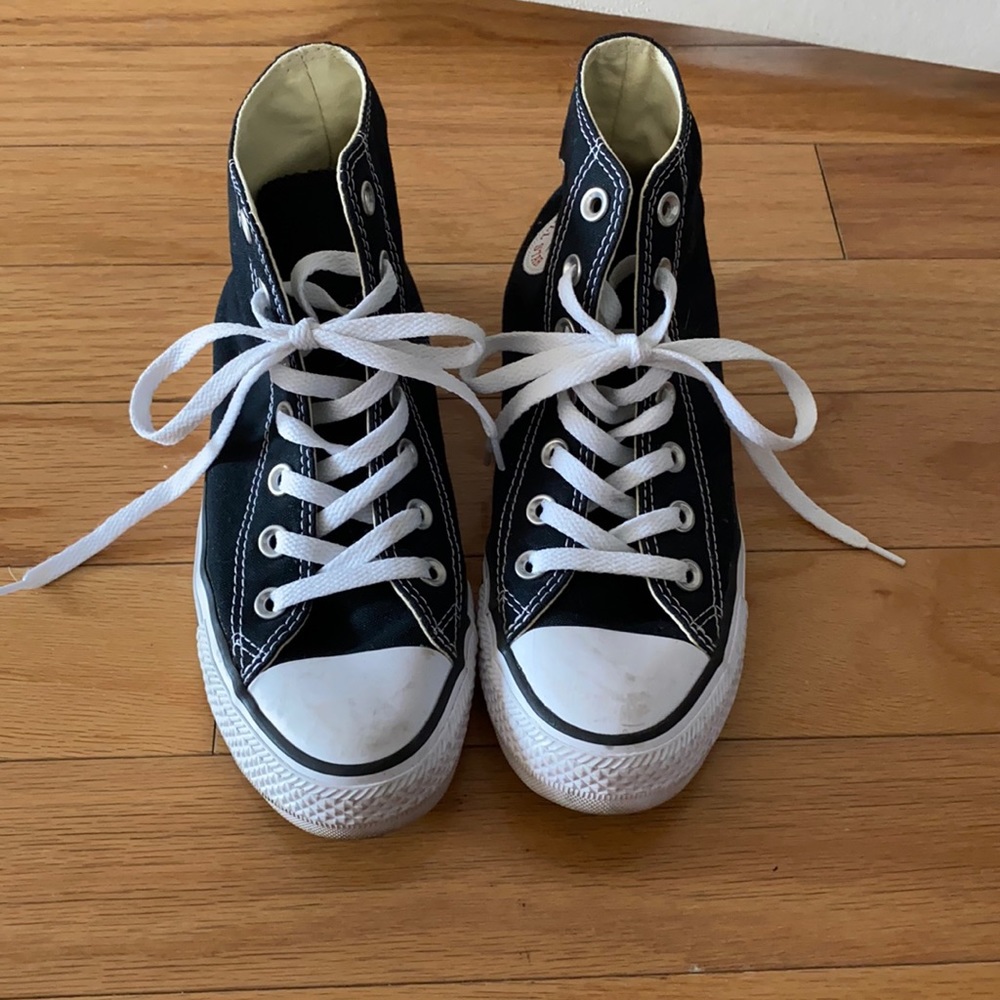 Black High Top Converse